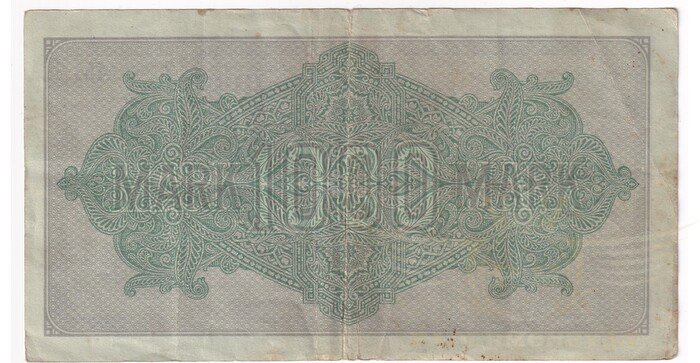 Vokietija 1922 1000 markių VF