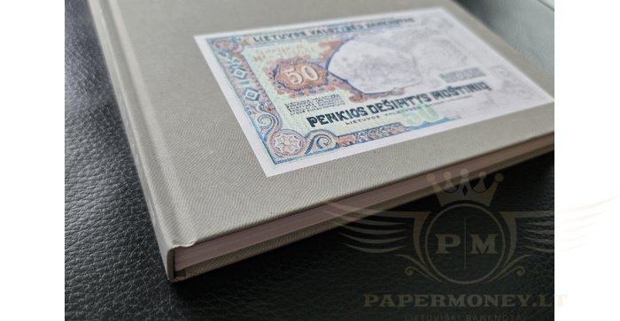 LIETUVOS BANKNOTŲ KATALOGAS. 4 DALIS. ESKIZAI 