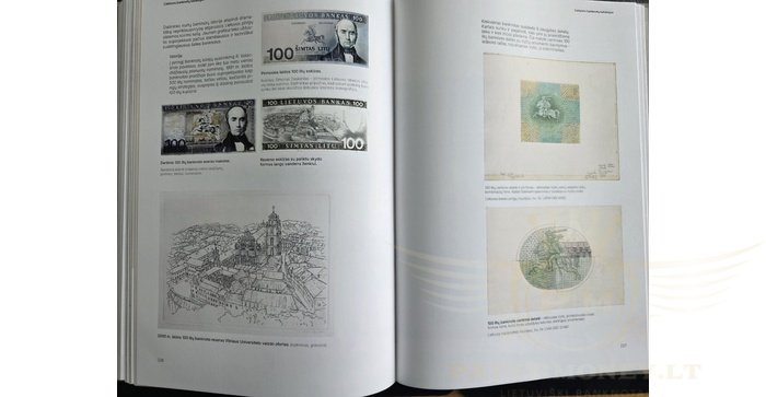 LIETUVOS BANKNOTŲ KATALOGAS. 4 DALIS. ESKIZAI 