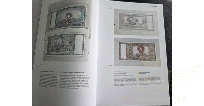 LIETUVOS BANKNOTŲ KATALOGAS. 4 DALIS. ESKIZAI 