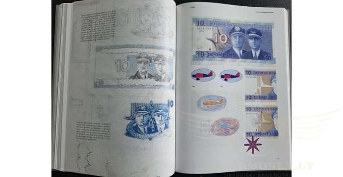 LIETUVOS BANKNOTŲ KATALOGAS. 4 DALIS. ESKIZAI 