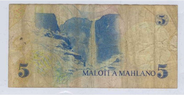 Lesotho 1979 5 maloti, F