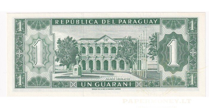 Paraguay 1952 1 guarani UNC