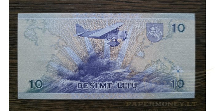 #59 1997 m. 10 litų  AAD serija aUNC!