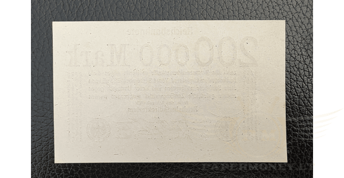 Vokietija 1923, 200 000 markių UNC - Germany 200.000 mark 1923. UNC. P-100