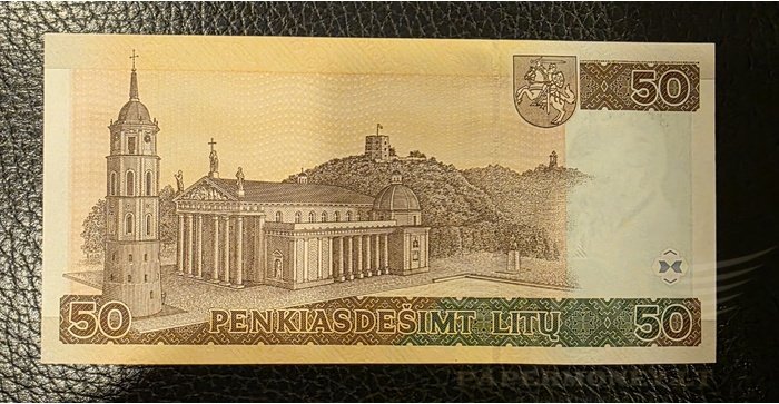 #67 2003 m. 50 litų  AJ serija aUNC! 1