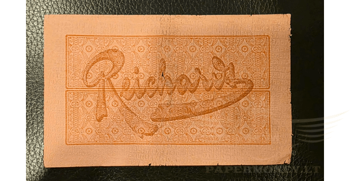Vokietija 1923, 10 milijonų markių VF - Germany Hamburg 10 Mln. Mark 25.8.1923 Wansbek, Kakao-Kompagnie, VF
