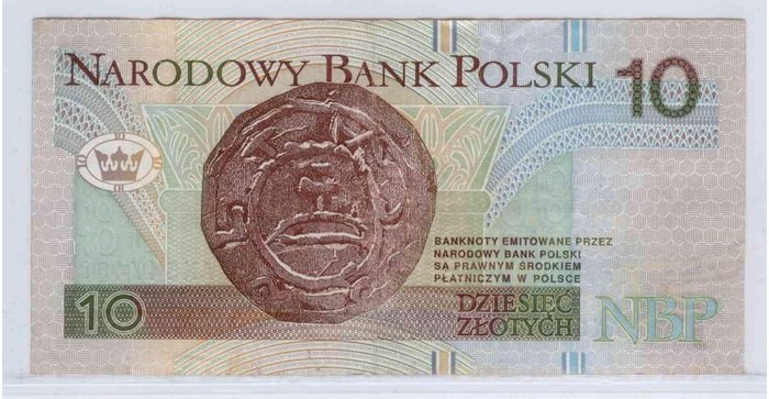 Lenkija 1994 10 zlotych VF