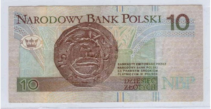 Lenkija 1994 10 zlotych VF