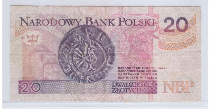 Lenkija 1994 20 zlotych VF