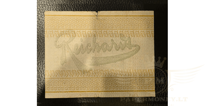 Vokietija 1923, 1 milijardas markių VF - Germany 1 mlrd Mark Kakao-Kompagnie Theodor Reichardt 1923, Wandsbek, VF
