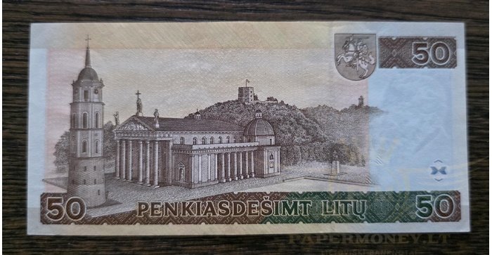 #67 2003 m. 50 litų  AH serija XF!