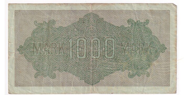 Vokietija 1922 1000 markių VF