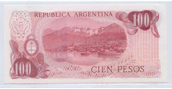 Argentina 1976 100 pesos UNC