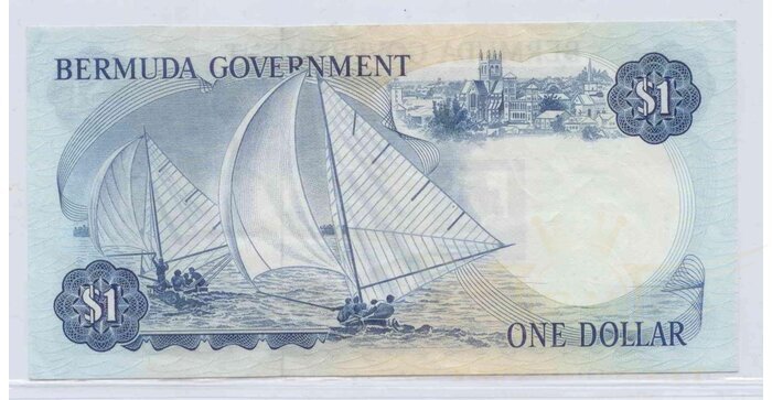 Bermuda 1970 1 dollar aUNC