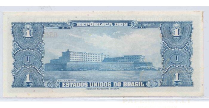 Brazilija 1958 1 cruseiro aUNC