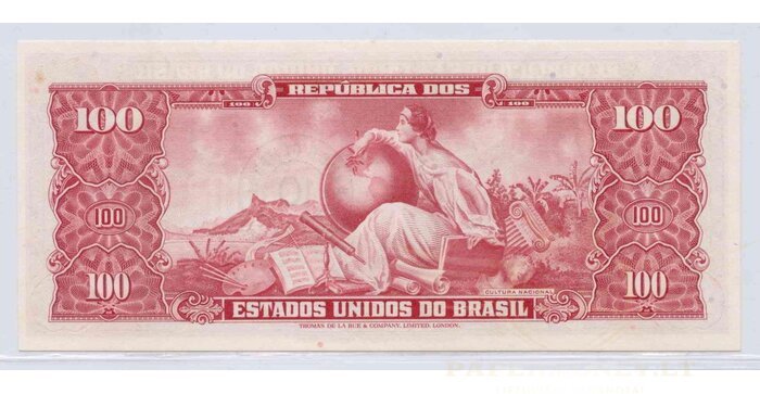 Brazilija 1960 100 cruseiros UNC