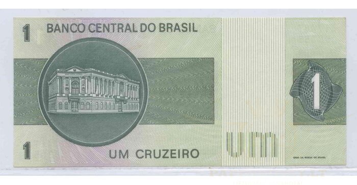 Brazilija 1970 1 cruseiro UNC