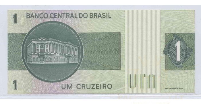 Brazilija 1970 1 cruseiro UNC