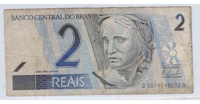 Brazilija 2001 2 realai VF