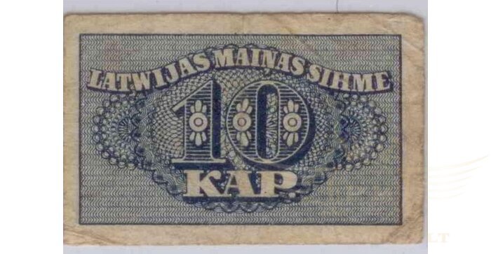 Latvija 1920 10 kap F