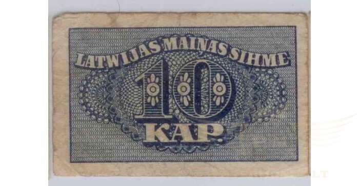 Latvija 1920 10 kap F