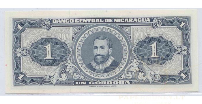 Nicaragua 1968 1 cordoba UNC